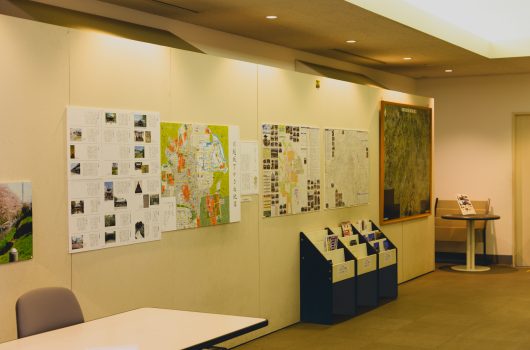 　川越市立博物館に「川越城下かさね地図」登場！